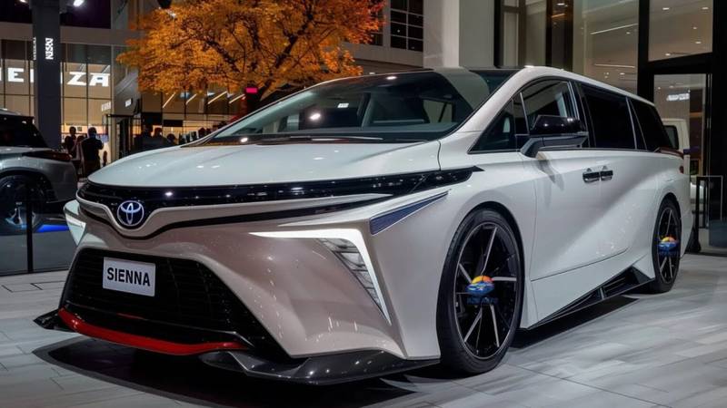 Toyota Sienna Hybrid 2026: innovación ecológica con potencia y eficiencia de combustible